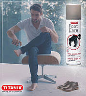 Уникальный дезодорант для обуви и ног два в одном 2в1 200мл TITANIA art.5330/1MEN