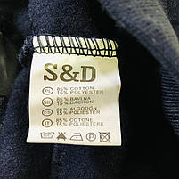 Спортивні штани з начосом для хлопчика оптом, S&D, 98-128 см, № CH-5930, фото 10