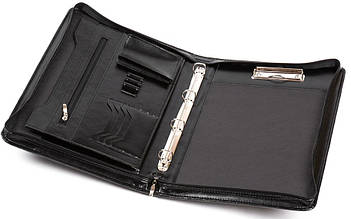 Папка чоловіча із еко шкіри Jpb чорна