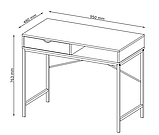 Стіл офісний для ноутбука в лофт стилі з шухлядою buuba, фото 2
