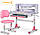 Комплект парта та стільчик Evo-Kids, 80 см BD-21,3 кольори, регулювання глибини, фото 3