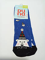 Дитячі шкарпетки махрові - Дюна р. 12-14 (шкарпетки дитячі зимові махрові, Duna) 4049-2607-синій