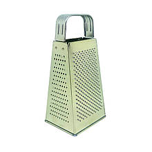 Тертка чотиристороння кухонна Конус з нержавіючої сталі (356)