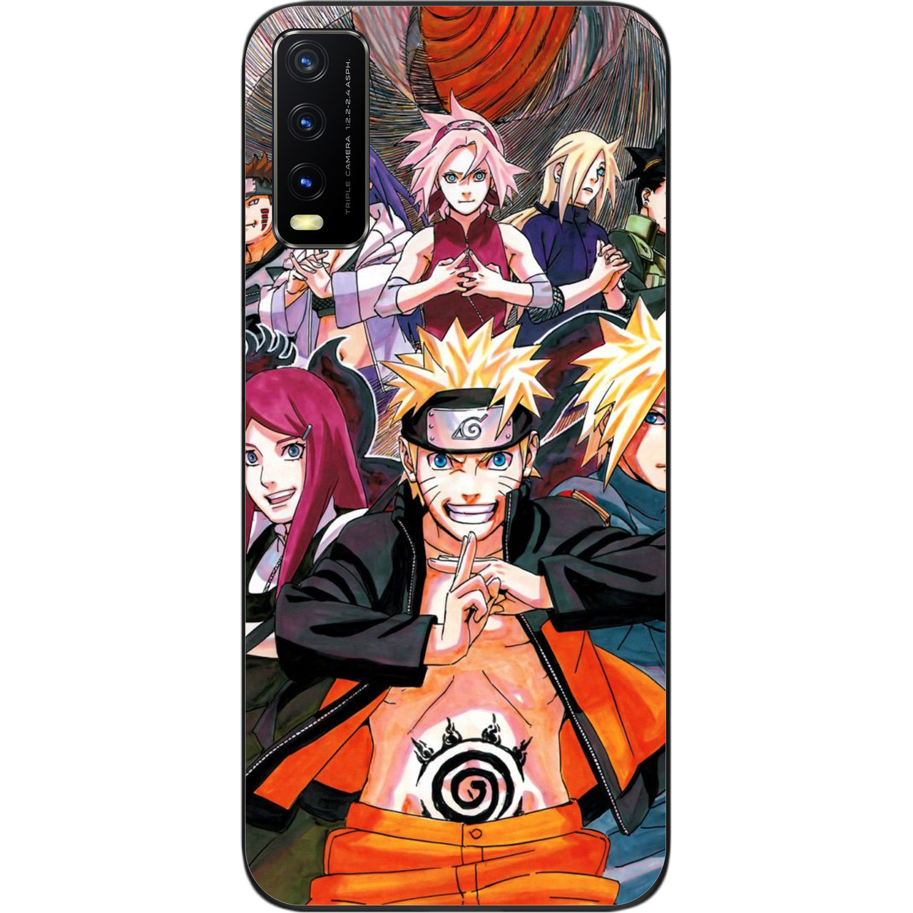 Силіконовий чохол для Vivo Y20 з картинкою Наруто узумакі