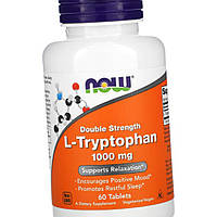 Л-Триптофан NOW Foods L-Tryptophan 1000 мг 60 таблеток