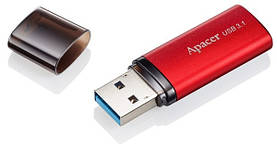 Флэшка USB 3.1 Apacer AH25B 64Gb Red, (AP64GAH25BR-1)