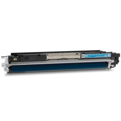 Картридж оригінальний HP 130A Cyan (CF351A) З ЗАПРЯМИКОМ