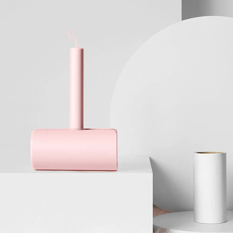 Липкий валик для одягу Xiaomi Mijia MIJOY Portable Sticky Hair Device Pink (MJ-QZ001/GTT4201RT)