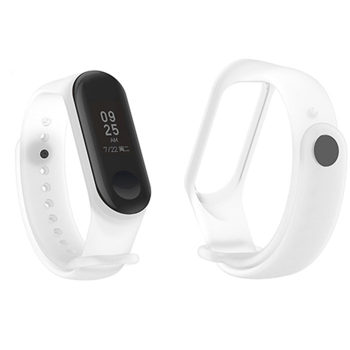 Ремінець для Xiaomi Mi Band 3 / 4 силіконовий Translucent