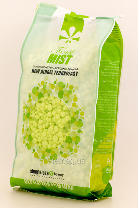 Simple Use Senses Віск плівковий в гранулах - Forest Mist, 750 г