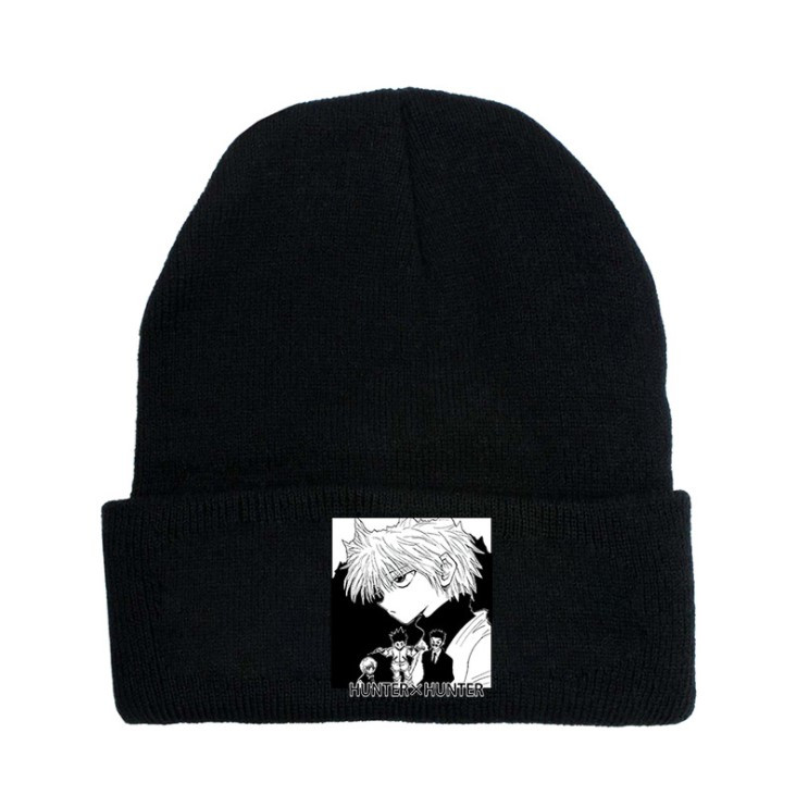 Шапка Аніме Мисливець Hunter Наклейка Стиль 2 Чорна