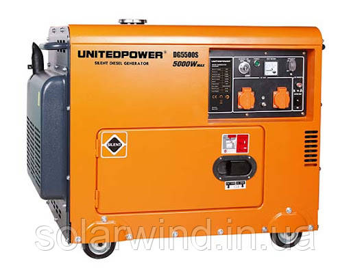 Дизельний генератор United Power DG 5500 SE