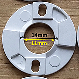 Пластиковая накладка 28 мм X 28 мм на Светодиод 11x11 мм, фото 8