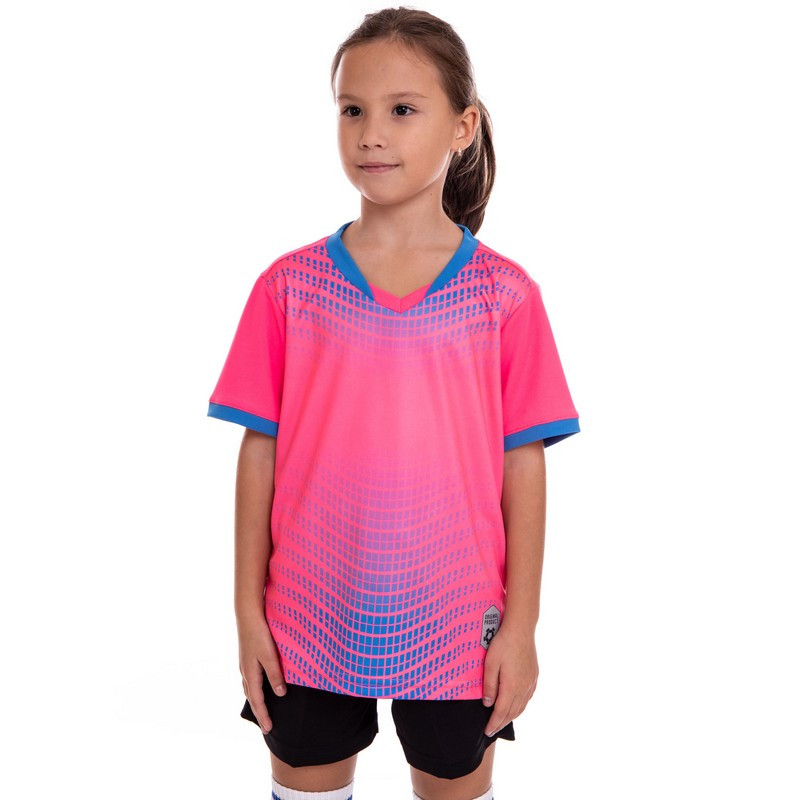 Дитяча футбольна форма для дівчаток/хлопчиків SP Sport D8836B рожевий
