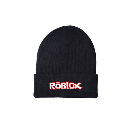 Шапка Roblox Роблокс з наклейкою Чорна, фото 1