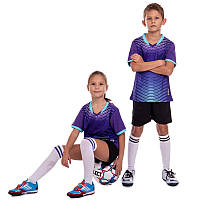 Дитяча футбольна форма для хлопчиків і дівчаток SP Sport D8836B фіолетовий