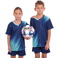 Дитяча футбольна форма для хлопчиків і дівчаток SP Sport D8833B темно-синій