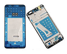 Рамка дисплея (середня частина корпусу) Huawei P smart 2017 Black сервісний оригінал (знята з апарата)