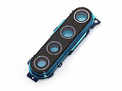 Скло камери Xiaomi Redmi Note 8 синій Сервісний оригінал із розбирання