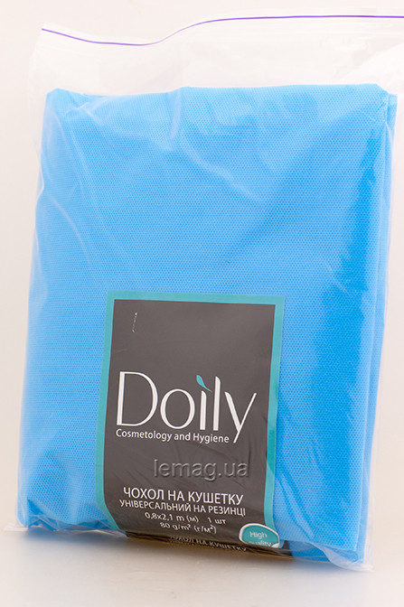 Doily Чохол на кушетку з спандбонда 80 г/м2, 1 шт - Блакитний