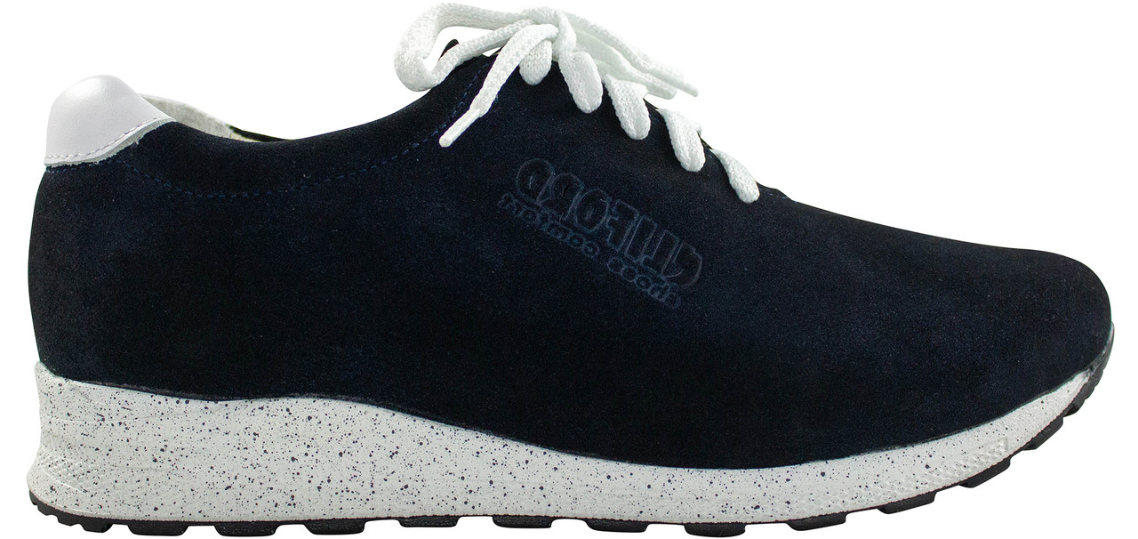 Кросівки Cliford сині натуральна замша виробництво Україна 50.3-06z-7596Zblue - розмір 36 (23,6 см), фото 1