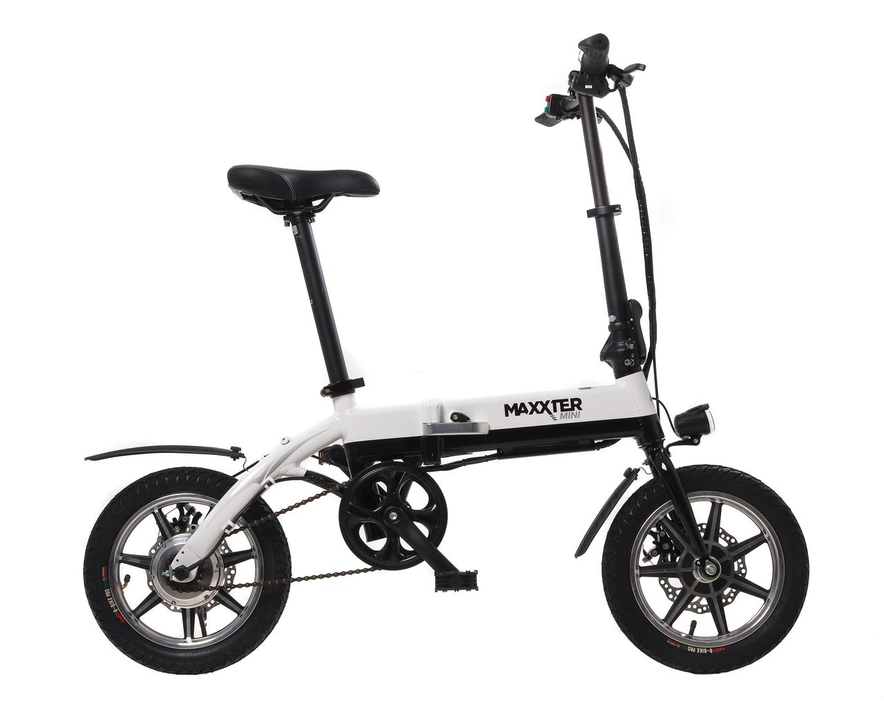 Електричний велосипед Maxxter MINI (black-white)