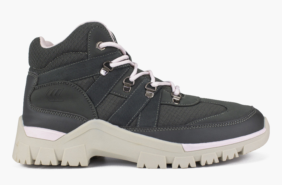 Кросівки Restime сірі натуральна шкіра виробництво Китай RSTSWO21333GR - розмір 36 (23,3 см), фото 1