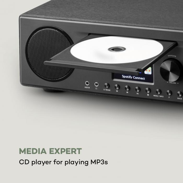 Інтернет-радіо з приймачем DAB / DAB + FM-RDS, підключення Spotify Auna Німеччина