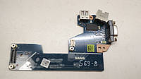 S69-8 Плата модуль USB, VGA, Ethernet, вход sim-карты LS-7908P Dell Latitude E5530 P/N:0826R6