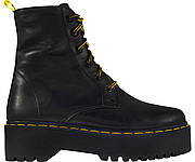 Черевики Swallow чорні натуральна шкіра виробництво Україна Las20-1Kblack - розмір 36 (23,2 см)