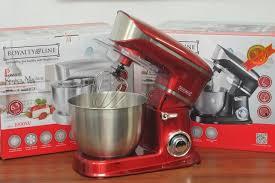 КУХОННИЙ КОМБАЙН ТІСТОМІС ROYALTY LINE RL-PKM- 2100.7 RED 2100 ВТ (ЧЕРВОНИЙ), фото 1