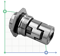 Механическое уплотнение (сальник) TG-706H-22 SIC/SIC/EPDM/304