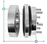 Торцевое уплотнение (сальник) R-733-1"