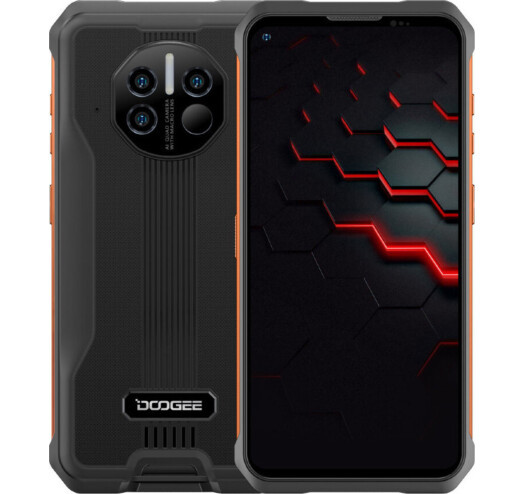 Захищений смартфон Doogee V10 8/128GB Orange MediaTek Dimensity 700 маг 8500