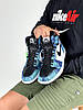 Чоловічі кросівки Nike Air Jordan 1 Retro High Tie Dye Взуття Найк Джордан Ретро сині блакитні  високі, фото 4