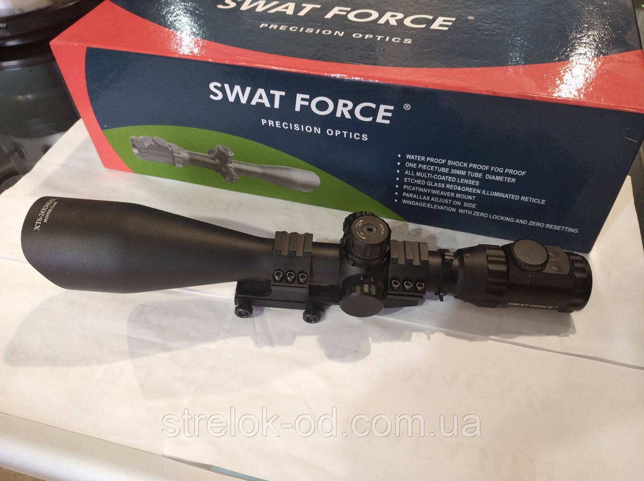 Оптичний приціл Swat Force XT 6-24x56 SAL, 30 мм.