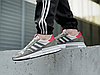 Чоловічі кросівки Adidas ZX 500 RM Grey Four Scarlet B42204, фото 9