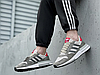 Чоловічі кросівки Adidas ZX 500 RM Grey Four Scarlet B42204, фото 8