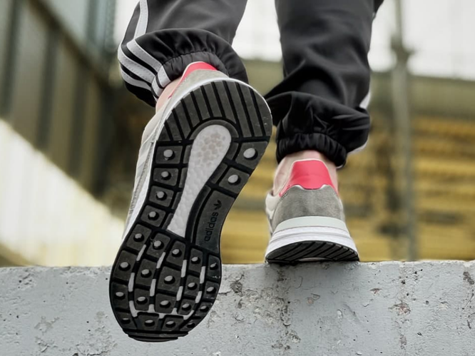 Adidas zx 500 rm grey cheap scarlet