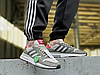 Чоловічі кросівки Adidas ZX 500 RM Grey Four Scarlet B42204, фото 6