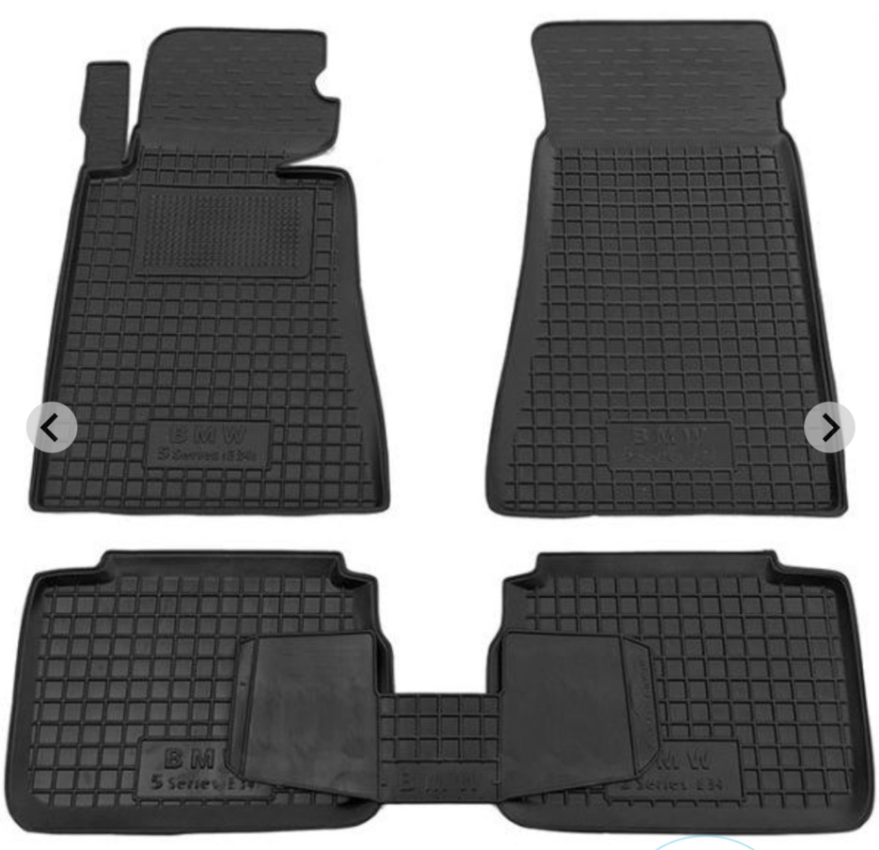 Килимки в салон автомобіля BMW E34 5-серія 88-96 AVTO-Gumm, фото 1