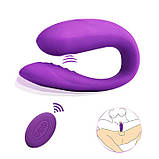 Вакуумний вібратор для пар - Рожевий - Вібратори, фото 4