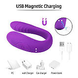 Вакуумний вібратор для пар - Рожевий - Вібратори, фото 6