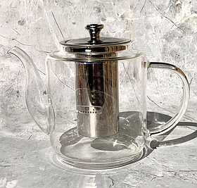 Чайник глек скляний 1500 мл Edenberg EB-19038 / Чайник для заварки чаю термоскло