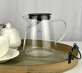Чайник заварювальний скляний 950 мл Edenberg EB-19043 / Чайник - заварник для заварки чаю термоскло