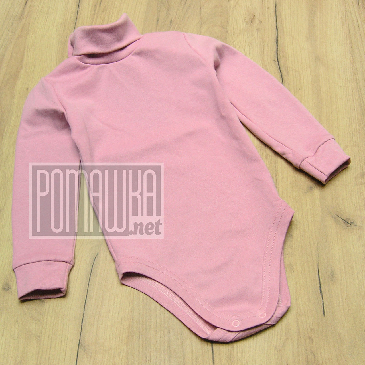 80 8-10 місяців щільний трикотажний дитячий боді гольф водолазка з горлом під горло для дівчинки дітей 8017 РЗВ