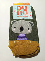 Дитячі шкарпетки махрові - Дюна р. 18-20 (шкарпетки дитячі зимові махрові, Duna) 4038-2573-оливковий
