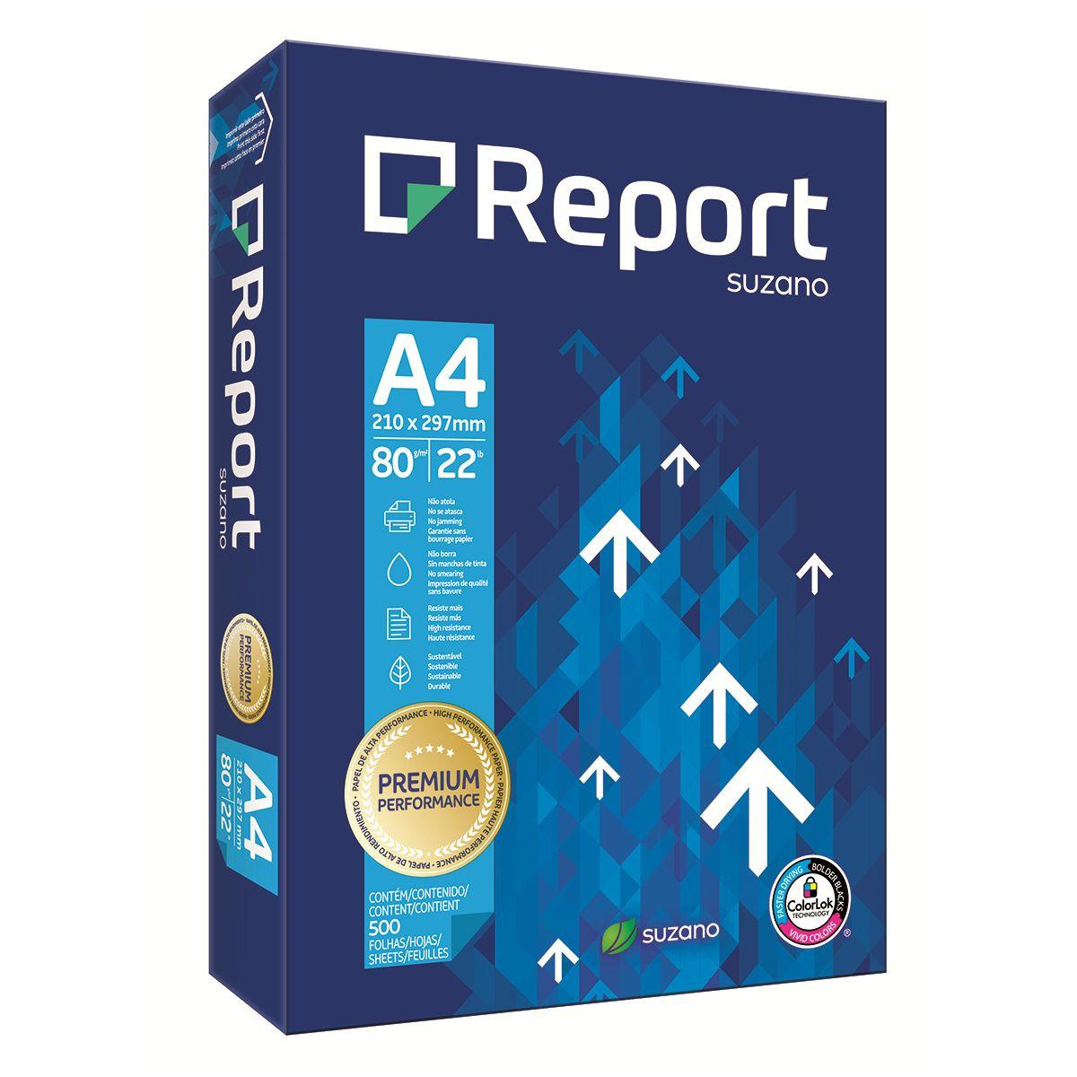 Папір офісний SUZANO Reporter A4 80 г/м2 500 аркушів (16.7452)