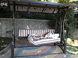 Кована гойдалка Арабела з навісом садова, фото 2