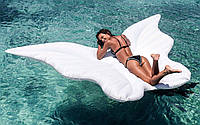 Надувной матрас Белые крылья ангела, матрас для плавания,плот пляжный матрас